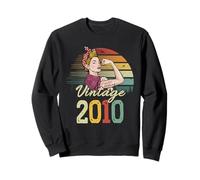 Unstoppable Strong Beautiful Vintage pour femmes de 15e anniversaire Sweatshirt