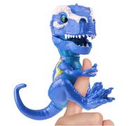 Untamed Dinos rugissants T-Rex interactif, Cobalt (Bleu), Plus de 40 Sons et réactions, Le Dinosaure répond au Toucher (à partir de 5 Ans)