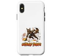 Untamed Tracks Fox Tactical Speed Motion Design Coque pour iPhone X/XS