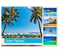 Unter Palmen 2026. Impressionen von den schönsten Stränden der Welt (Wandkalender 2026 DIN A4 quer), CALVENDO Monatskalender: 12 schwelgerische Fotos von Sonne, Strand und Meer unter Palmen.