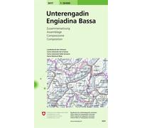 Unterengadin.engiadina bassa - Collectif - Office Federal De Topographie Suisse - broché - Atlas / carte