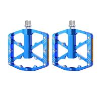 UNTERING 1 paire de VTT Pédalage Alliage d'aluminium Poids léger Grande Plateforme Scellée Roulement 9/16" Plate-forme de filetage Alliage de montagne Poids léger