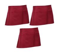 UNTERING 1. Tablier en polyester résistant aux taches avec 3 poches utilitaires pour chefs, barmen, vêtements de cuisine et de travail professionnels, b, taille unique