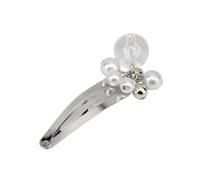 UNTERING Accessoire de fixation de cheveux à la mode - Belles perles - Accessoire unique - Barrettes à épingles pour fêtes et rendez-vous - Pince à cheveux en cristal