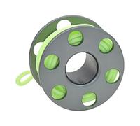 UNTERING Alliage d'aluminium Petite bobine de doigt Pendentifs avec corde en nylon Plongée Petite roue de fil Alliage d'aluminium Plongée Scubas pour Souvenir