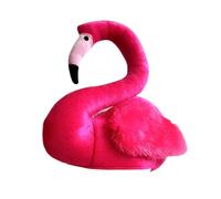 UNTERING Bonnet en peluche confortable et extensible au design animal réaliste, parfait pour un costume, un événement, des vacances, un flamant rose, un accessoire de cosplay