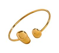 UNTERING Bracelets géométriques punk uniques et irréguliers - Bijoux de fête - Texture en acier inoxydable - Cadeau pour femmes et hommes - Tendance, taille unique, Comme décrit