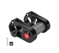 UNTERING Double potence de vélo 25,4 mm en alliage d'aluminium creux modifié double réglable pour guidon de vélo