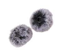 UNTERING Housse de microphone professionnelle coupe-vent avec filtre double couche résistant à l'eau pour pare-brise de qualité studio extérieur