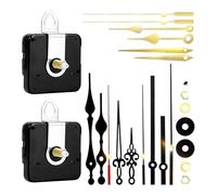 UNTERING Kit de mécanisme d'horloge silencieux à quartz pour réparation silencieuse