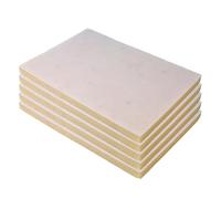 UNTERING Lot de 5 supports de présentation de bijoux polyvalents doublés en éponge robuste pour accessoires - Rembourrage en mousse personnalisable