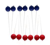 UNTERING Lot de 6 balles de golf de rechange pour pelouses, cours, entraînement dur pour échelles, jeu de lancement extérieur