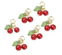 UNTERING Lot de 6 pendentifs en forme de fruits assortis pour trouver des ornements