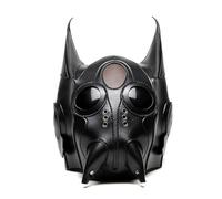 UNTERING Masque de protection du visage pour motards, style punk, sangles réglables, cosplay, Halloween, fête, accessoires essentiels à thème punk