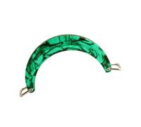 UNTERING Poignée de sac à main en résine avec boucle en métal pour sac à main et sac à bandoulière faits à la main Accessoires de fabrication de sac à la mode, 05style, One Size