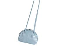 UNTERING Sac à bandoulière en cuir synthétique pour femme, sac à main, sac à bandoulière, sac à main, sac de bowling, sacs à bandoulière, cadeaux, bleu, 111x13x5.5x19cm/43.7x5.12x2.17x7.48in