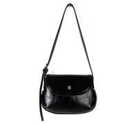 UNTERING Sac à bandoulière rétro en cuir synthétique pour femme Style coréen Sac à main Mode Messengers Sac à provisions Sac à bandoulière, Noir , about 19x16x2x21cm/7.48x6.30x0.79x8.27"