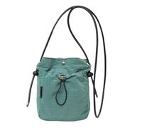 UNTERING Sac seau tendance 2024 à sangle unique pour téléphone avec cordon de serrage, sac à bandoulière décontracté pour femme, beige, Vert, One Size