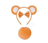 UNTERING Serre-tête tendance avec oreilles d'ours pour fêtes et cosplay, Halloween, accessoire léger pour adultes et enfants, accessoire de cosplay