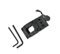 UNTERING Support de lampe de poche 25,4 mm pour l'extérieur, absorption des chocs, base de visée, alliages, lampes de poche, tubes de serrage, supports de visée