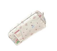 UNTERING Trousse à crayons pour chiot, joli éléphant, grande capacité pour gommes, marqueurs, ciseaux, sac de rangement simple pour chiot pour étudiant, Fête éléphant