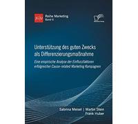Unterstützung Des Guten Zwecks Als Differenzierungsmaßnahme. Eine Empirische Analyse Der Einflussfaktoren Erfolgreicher Cause-Related Marketing Kampagnen