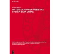 Untersuchungen Über Das System Beta Lyrae