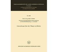 Untersuchungen Über Das V-Biegen Von Blechen
