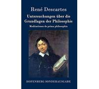 Untersuchungen Über Die Grundlagen Der Philosophie