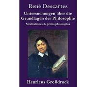 Untersuchungen Über Die Grundlagen Der Philosophie (Großdruck)