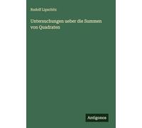 Untersuchungen ueber die Summen von Quadraten