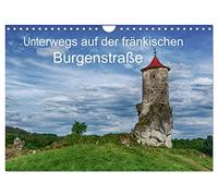 Unterwegs auf der fränkischen Burgenstraße (Wandkalender 2026 DIN A4 quer), CALVENDO Monatskalender: Burgen, Schlösser und Burgruinen der fränkischen Schweiz