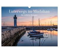 Unterwegs im Morbihan (Wandkalender 2026 DIN A3 quer), CALVENDO Monatskalender: Faszinierende Eindrücke aus der südlichen Urlaubsregion der Bretagne
