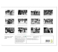 Unterwegs in Berlin - Itinéraires à travers la ville, Version française (Calendrier mural 2026 DIN A3 portrait), Calendrier CALVENDO mensuel