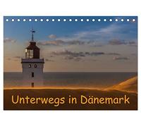 Unterwegs in Dänemark (Tischkalender 2026 DIN A5 quer), CALVENDO Monatskalender: Traumhaft schöne Landschaftsaufnahmen vom Urlaubsland Dänemark