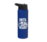 Until All Have Heard Christian Duty Jesus Christ God Lover Stainless Steel Insulated Water Bottle