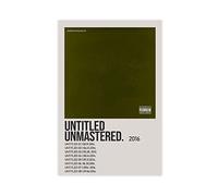 Untitled Unmastered By Kendrick Lamar Poster sur toile Motif couverture musicale Singer 30 x 45 cm