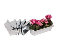 UNUS Ensemble de jardinières avec Suspension pour Balcon, 6 pièces, 38 cm | compatibles avec les palettes européennes pour fleurs, herbes et fruits
