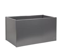 UNUS Jardinière surélevée rectangulaire - 80 x 40 x 40 cm - Anthracite - Résistant aux intempéries - Moderne - Rectangulaire - Pour jardin, terrasse, balcon