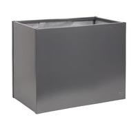 UNUS Jardinière surélevée rectangulaire - 80 x 40 x 80 cm - Anthracite - Résistant aux intempéries - Moderne - Rectangulaire - Pour jardin, terrasse, balcon