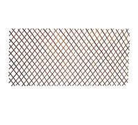 UNUS Lot de 5 Treillis pour Plantes grimpantes 180 cm x 90 cm, Clôture en Saule, barrière de Jardin Extensible, Tuteurs Rosier