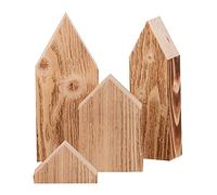 UNUS Nature by Kolibri Lot de 3 présentoirs décoratifs en bois