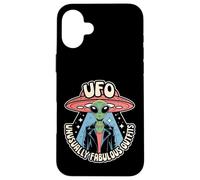 Unusually Fabulous Outfits Glam Alien Pride Humor Coque pour iPhone 16 Plus