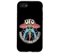 Unusually Fabulous Outfits Glam Alien Pride Humor Coque pour iPhone SE (2020) / 7 / 8