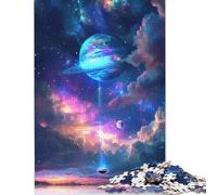 Unveiled Brilliant Colors Planets Puzzle 1000 Pièces Educa Jouet en Bois Cadeau Unique De l'art De La Décoration Jeu Éducatif Challenge Toy Adultes & Enfants des 14 Ans 1000pcs (75x50cm)