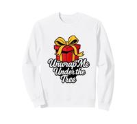 Unwrap Me Under The Christmas Tree Box Idées de Vacances pour Femme Sweatshirt