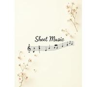 Unwritten Melodies Await - A DIY Sheet Music Composer's Book