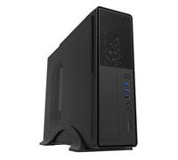 Unyka matx 2010 boîtier slim micro ATX couleur noire design compact format horizontal et vertical avec source sfx 300w 85% d'efficacité énergétique