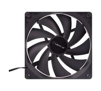 UNYKAch 140 mm Boitier PC Ventilateur - Ventilateurs, refoidisseurs et radiateurs (Boitier PC, Ventilateur, 14 cm, 1000 tr/min, 19 dB, Noir)
