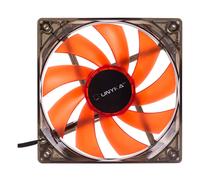 UNYKAch 51792 ventilateur, refroidisseur et radiateur Boitier PC - Ventilateurs, refoidisseurs et radiateurs (Boitier PC, Ventilateur, 12 cm, 1200 tr/min, 19 dB, Gris, Transparent)